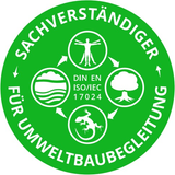 Sachverständiger für Umweltbaubegleitung nach DIN EN ISO/IEC 17024