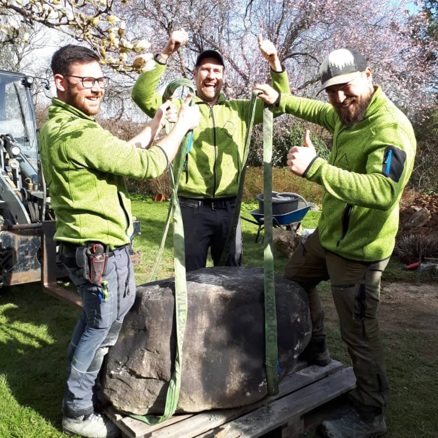 Das LumberLex-Team nach getaner Arbeit